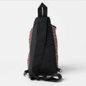 Tropical Zigzag Crossbody Bag (Rückseite)