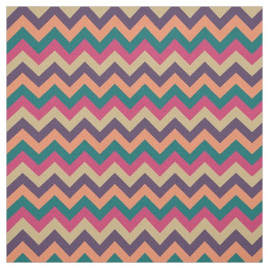 Tropical Zigzag Fabric Stoff (Muster)