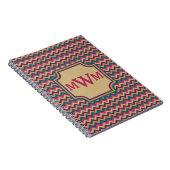 Tropical Zigzag Notebook Notizblock (Rechte Seite)