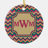 Tropical Zigzag Ornament (Vorne)