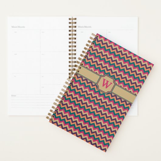Tropical Zigzag Planner Planer (Anzeige)