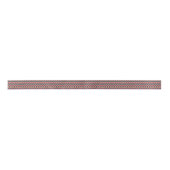 Tropical Zigzag Ribbon Satinband (Vorderseite)