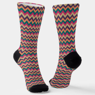 Tropical Zigzag Socken