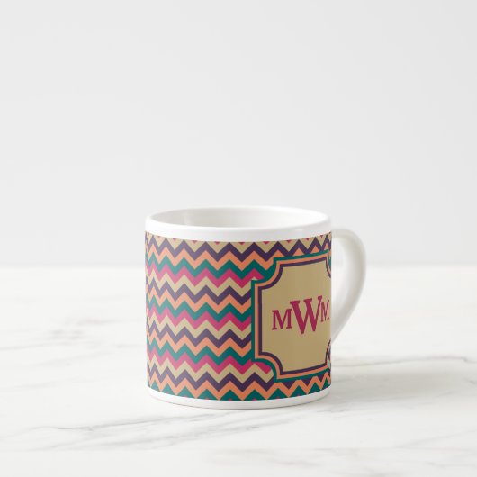 Tropical Zigzag Spezialität Tasse (Vorderseite Rechts)