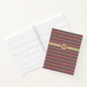 Tropical Zigzag Spiral Notebook Notizblock (Innenseite)