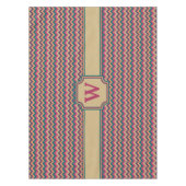 Tropical Zigzag Tablecloth Tischdecke (Vorderseite)