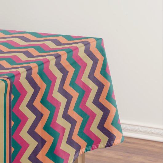 Tropical Zigzag Tablecloth Tischdecke (Beispiel)