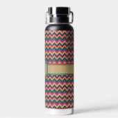 Tropical Zigzag Trinkflasche (Rückseite)