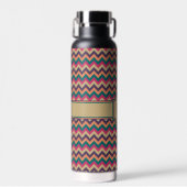 Tropical Zigzag Trinkflasche (Vorne)