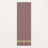 Tropical Zigzag Yoga Mat Yogamatte (Vorderseite)
