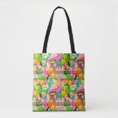 Tropicaler Flamingo-Pickleball Tasche (Vorderseite)