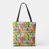 Tropicaler Flamingo-Pickleball Tasche (Rückseite)
