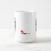 Tropicaler Sommer Schluckt Kaffeetasse | Minimalis (Mittel)