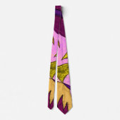 Tropicali-Peach-Kanal Krawatte (Rückseite)