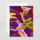 Tropicali-Peach-Kanal Postkarte (Vorne/Hinten)