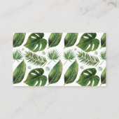 TropicalPalm Besuchen Sie unsere Website Wedding I Platzkarte (Rückseite)