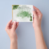 TropicalPalm Share a Date Night Brautparty Card Flyer (Gruppe)