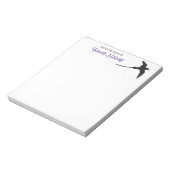 Tropicbird - Personalisierter Notepad Notizblock (Rotiert)