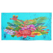 TropiColor Fusion Macaw & Bloral Serenade Kissenbezug (Vorderseite-Links)