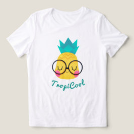 TropiCool Ananas T - Shirt - Fun Summer Fruit Des
