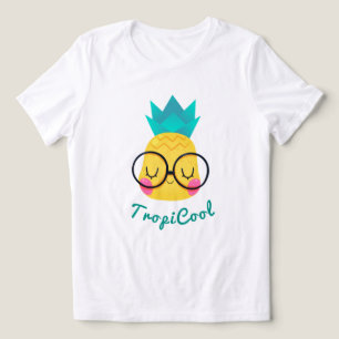 TropiCool Ananas T - Shirt - Fun Summer Fruit Des