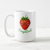 TropiCool Strawberry - Niedlich & frisch Sommer Kaffeetasse (Links)
