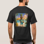 TropiCool Tony _ Ananas Imperium T-Shirt (Rückseite)