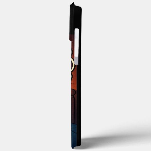 TropiCool Tony's Nightmare - Ananas auf Pizza Case-Mate iPhone Hülle (Rückseite / Links)