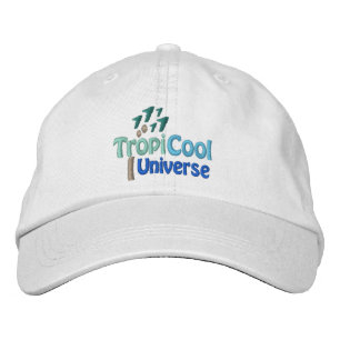 TropiCoolUniverse 7 Bestickte Kappe
