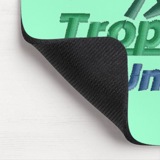 TropiCoolUniverse Mousepad (grün) (Ecke)