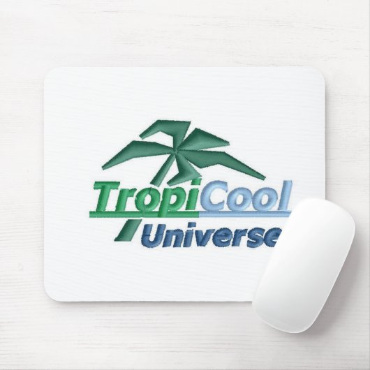 TropiCoolUniverse Mousepad (weiß) (Mit Mouse)