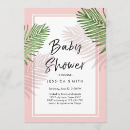 Tropics Baby Shower Einladung Tropical Hawaii