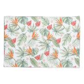 Tropics Blume Foliage Fantasy mit Monogram Kissenbezug (Rückseite)