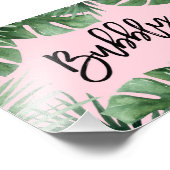 Tropics Bubbly Print Fotodruck (Ecke)