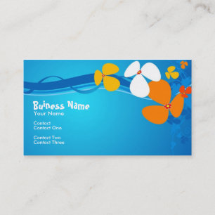 Tropics Business Cards Visitenkarte