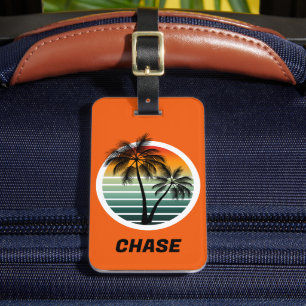 Tropics Luggage Tag Gepäckanhänger