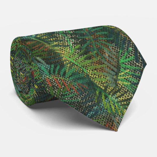Tropics Necktie Krawatte (Gerollt)