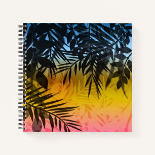 tropics, summer notizblock