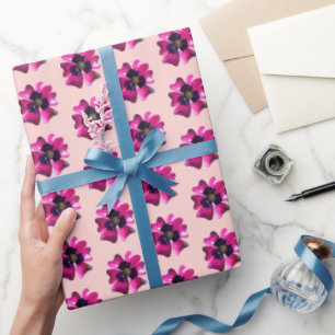Tropila Violette MOD Orchideenblüte Sommer Geburts Geschenkpapier