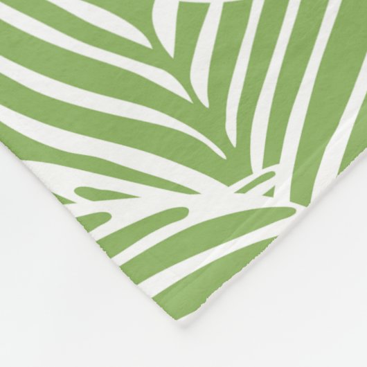 Tropisch abstrakt fleecedecke (Ecke)