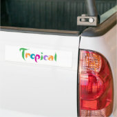 Tropisch Autoaufkleber (Auf Lkw)