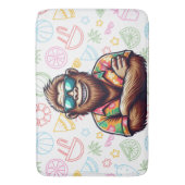Tropisch/Beach yeti/bigfoot Badematte (Vorderseite Vertikal)