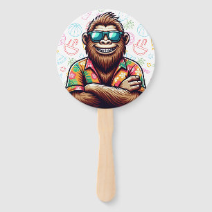 Tropisch/Beach yeti/bigfoot Fächer