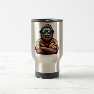 Tropisch/Beach yeti/bigfoot Reisebecher