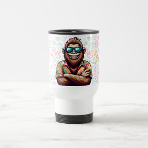 Tropisch/Beach yeti/bigfoot Reisebecher
