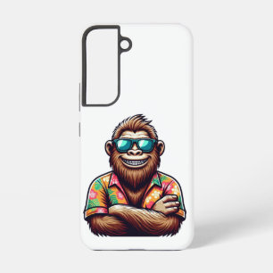 Tropisch/Beach yeti/bigfoot Samsung Galaxy Hülle