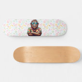 Tropisch/Beach yeti/bigfoot Skateboard (Horizontal)