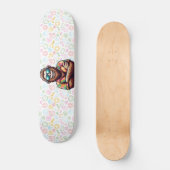 Tropisch/Beach yeti/bigfoot Skateboard (Vorderseite)