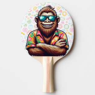 Tropisch/Beach yeti/bigfoot Tischtennis Schläger