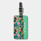 Tropisch bist du mein gepäckanhänger (Vorderseite vertikal)